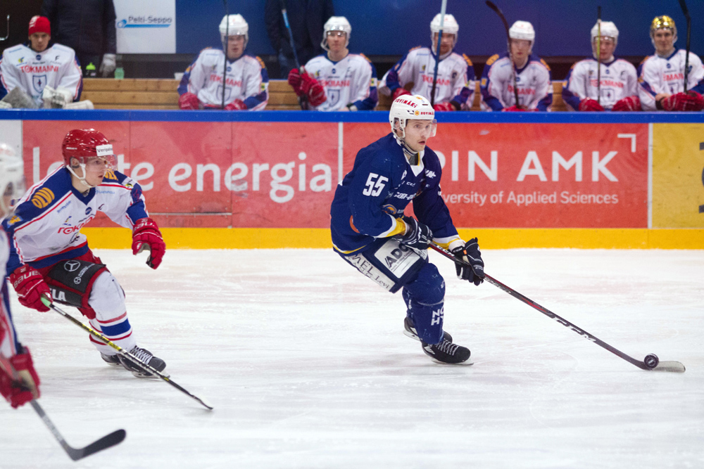 Game Worn -vieraspelipaita 2019-20: Heikkinen #55