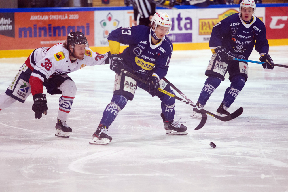 Game Worn -vieraspelipaita 2019-20: Lahtinen #13