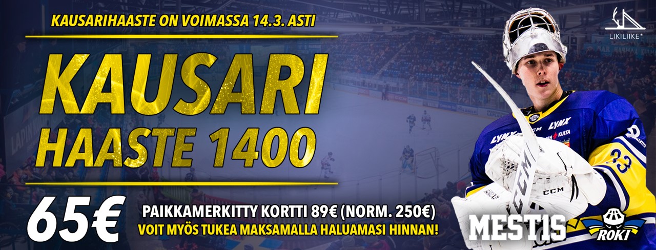 Kausarihaaste kaudelle 2021-22 alkaa nyt!